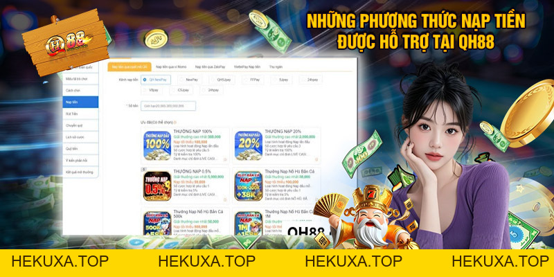 Nạp Tiền QH88 - Hướng Dẫn Thao Tác Nhanh Và Đơn Giản - hekuxa.top Nạp Tiền QH88 - Hướng Dẫn Thao Tác Nhanh Và Đơn Giản - hekuxa.top