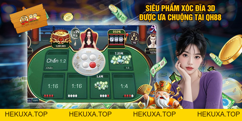 Xóc Đĩa 3d - Tựa Game Đổi Thưởng Đáng Chơi Nhất 2026 - hekuxa.top