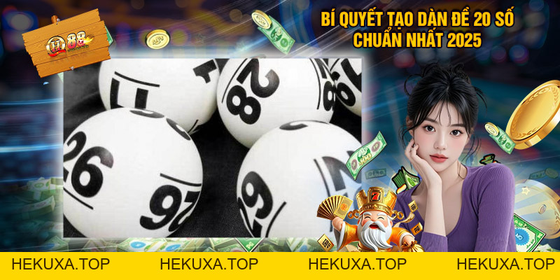 Bí Kíp Tạo Dàn Đề 20 Số Chuẩn Nhất 2026 Từ Chuyên Gia - hekuxa.top Bí Kíp Tạo Dàn Đề 20 Số Chuẩn Nhất 2026 Từ Chuyên Gia - hekuxa.top