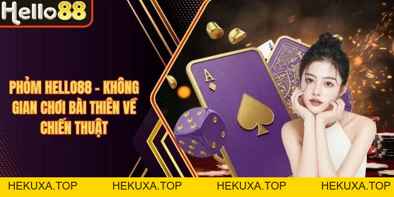 Phỏm Hello88 - Không Gian Chơi Bài Thiên Về Chiến Thuật - hekuxa.top